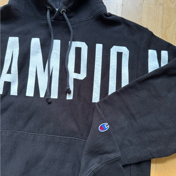 Vintage Champion Reserve Weave Hoodie Big Special Logo 90S - Picture 6 of 7
